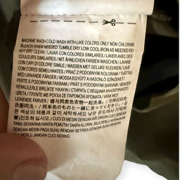 Vans Hooded Canvas Utility Jacket Bomber XL - Picture 7 of 11